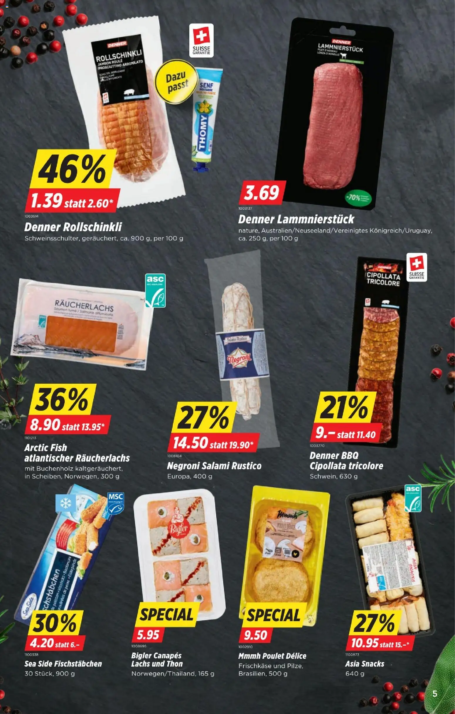Denner aktionen Prospekt in Schweiz