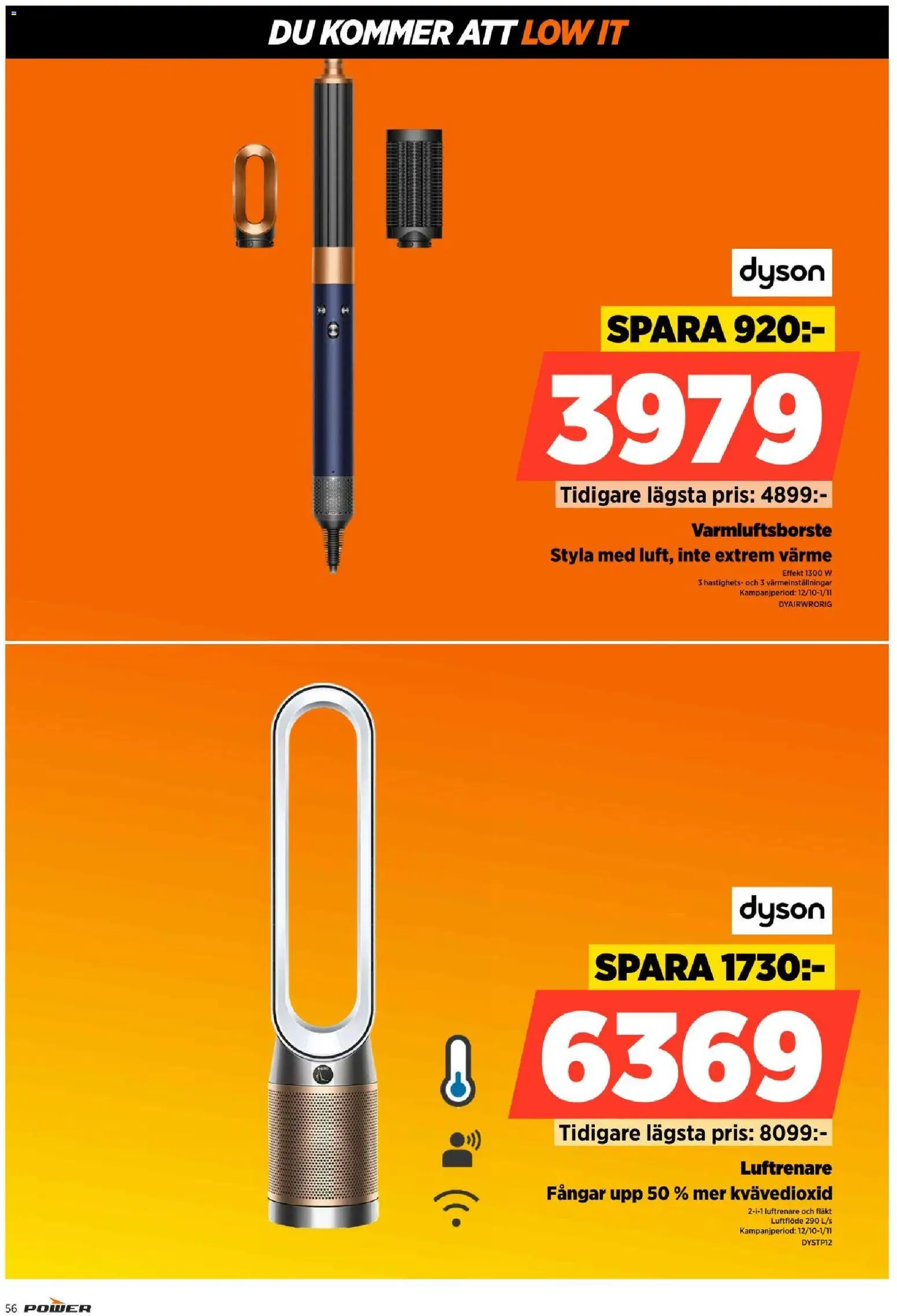 Power erbjudanden Reklamblad in Sverige