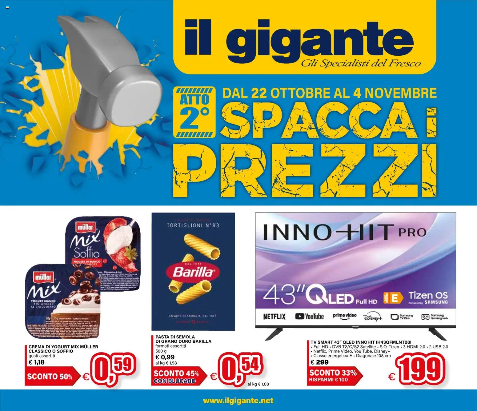 Il Gigante volantino Volantino in Italy