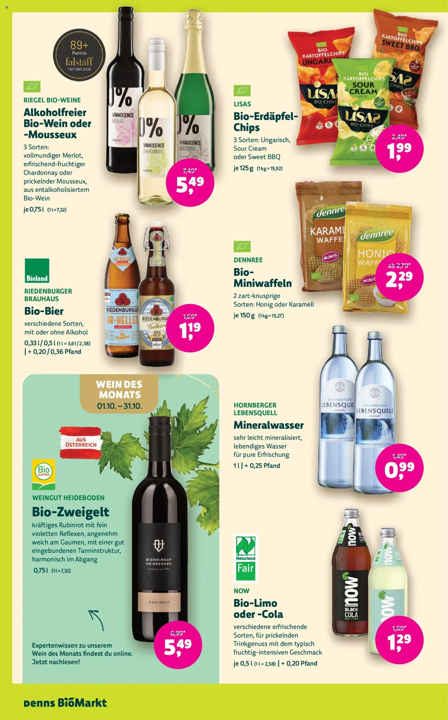 Denns BioMarkt Angebote Flugblatt in Österreich