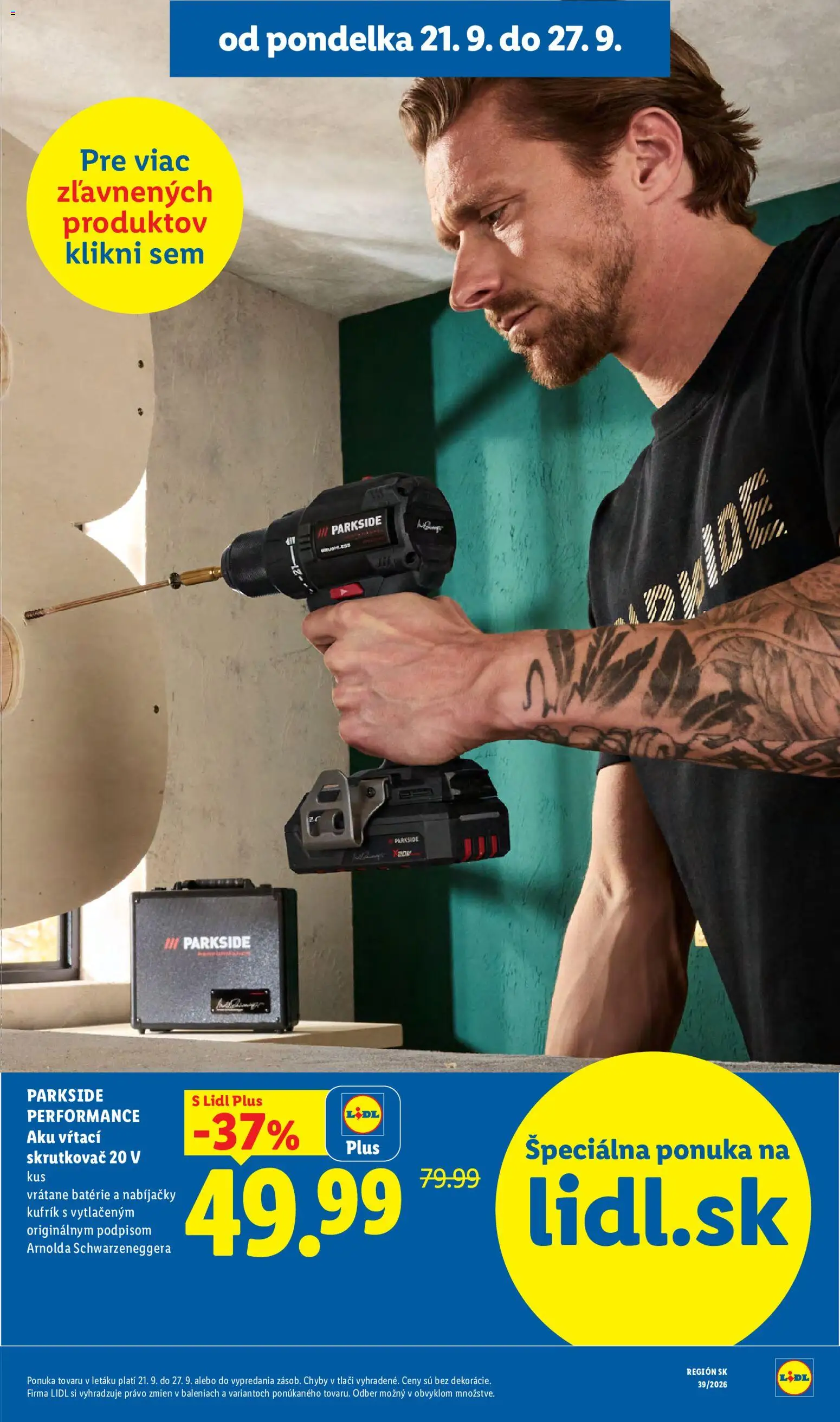 Lidl leták Leták in Slovensko