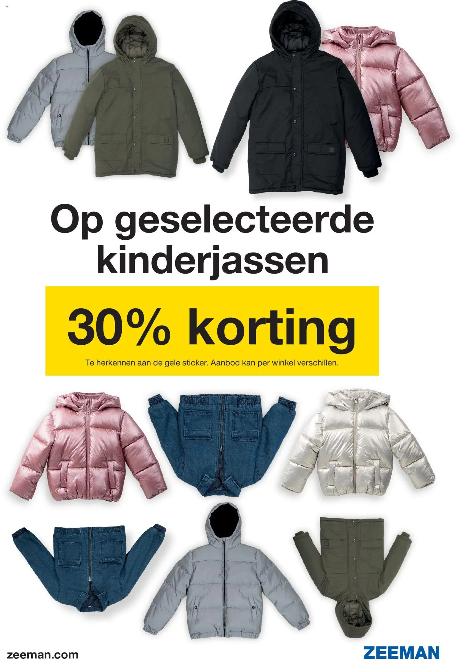 Zeeman folder Folder in Nederland