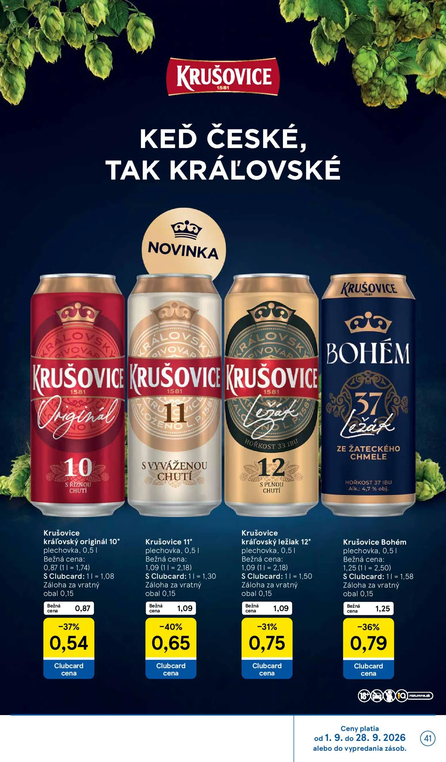 Tesco Hypermarket - leták Leták in Slovensko