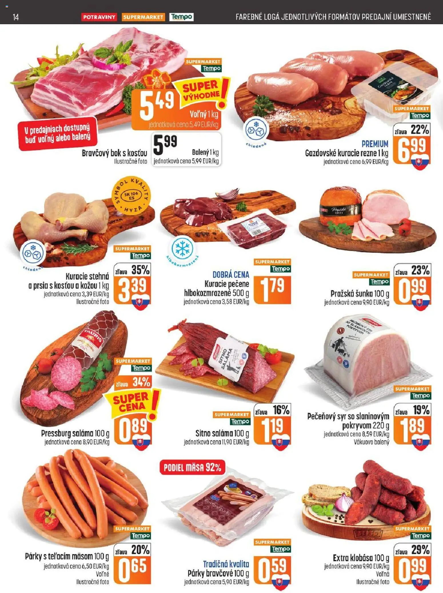 COOP Jednota leták Leták in Slovensko