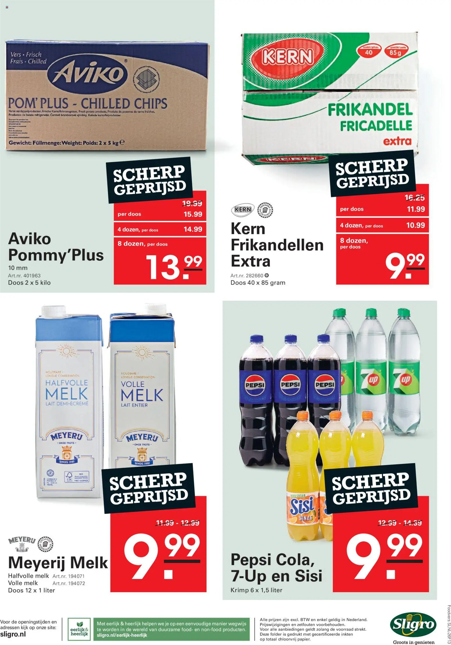 Sligro folder Folder in Nederland