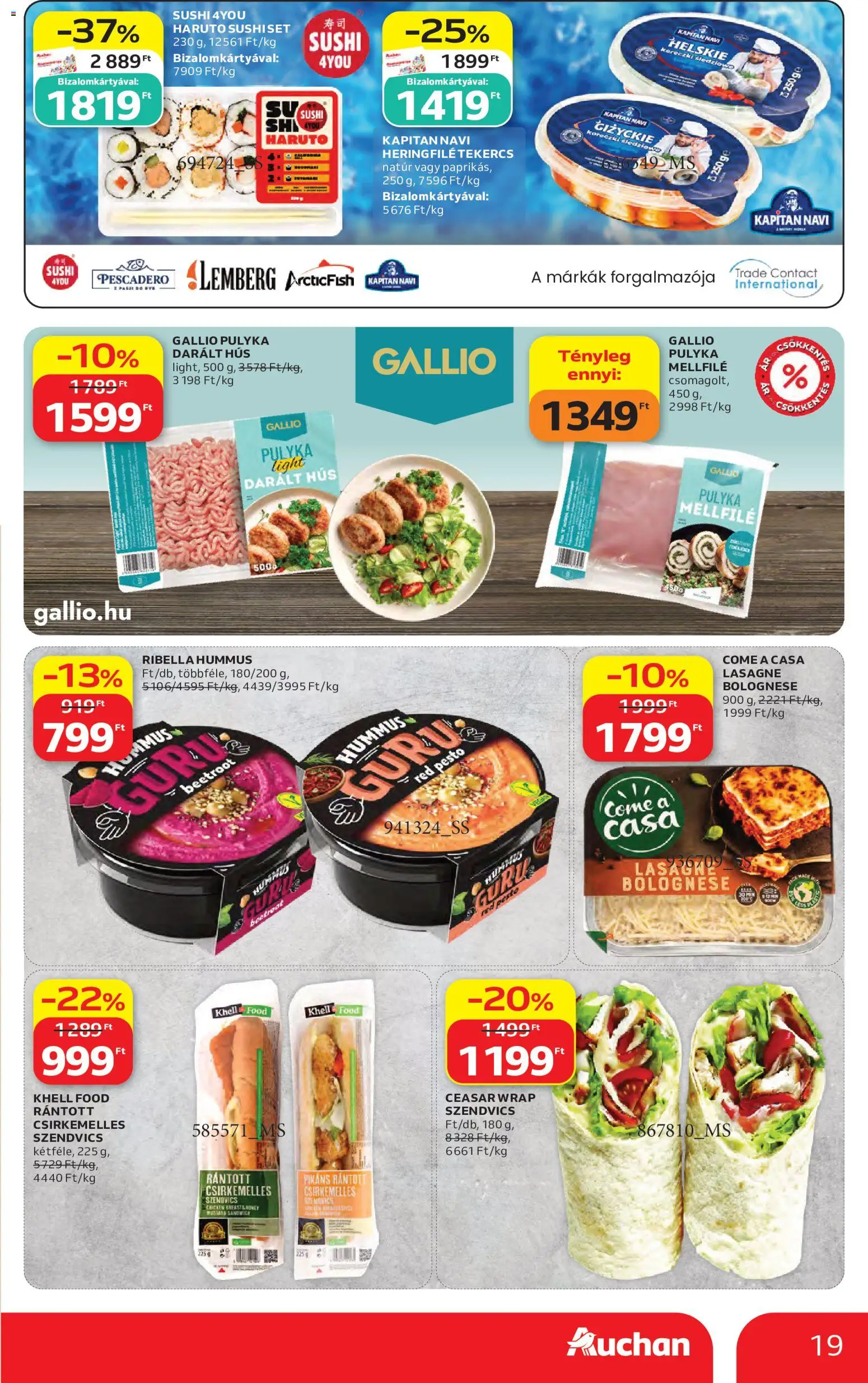 Auchan akciós újság Akciós újság in Magyarország