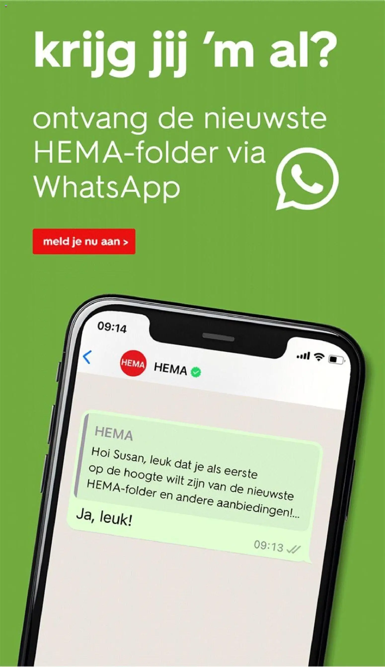 Hema folder Folder in Nederland