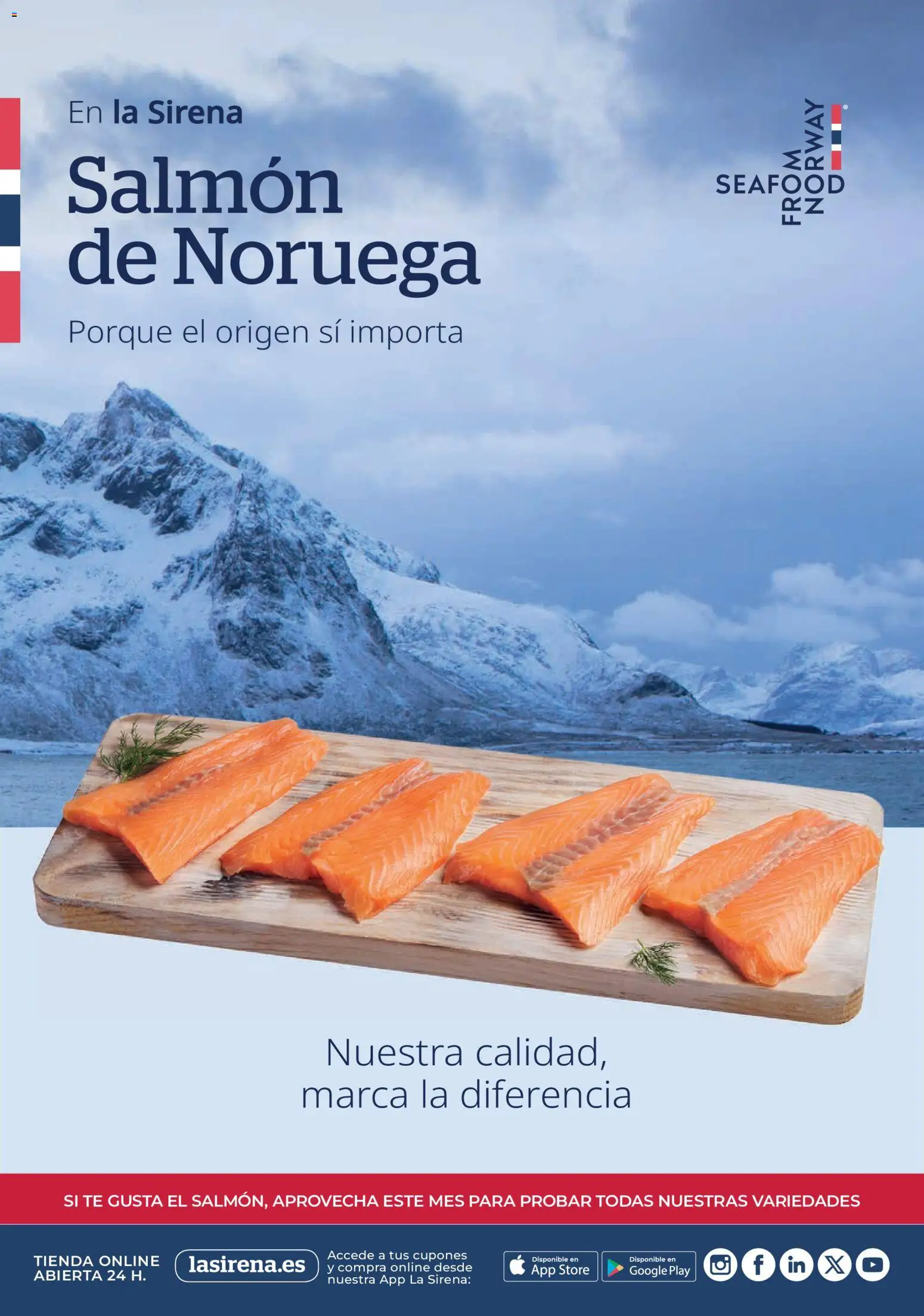 La Sirena folleto Folleto in España