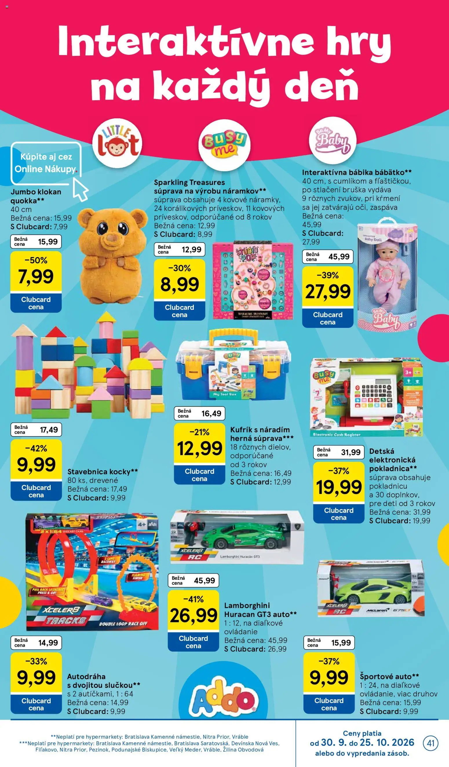 Tesco Hypermarket - leták Leták in Slovensko