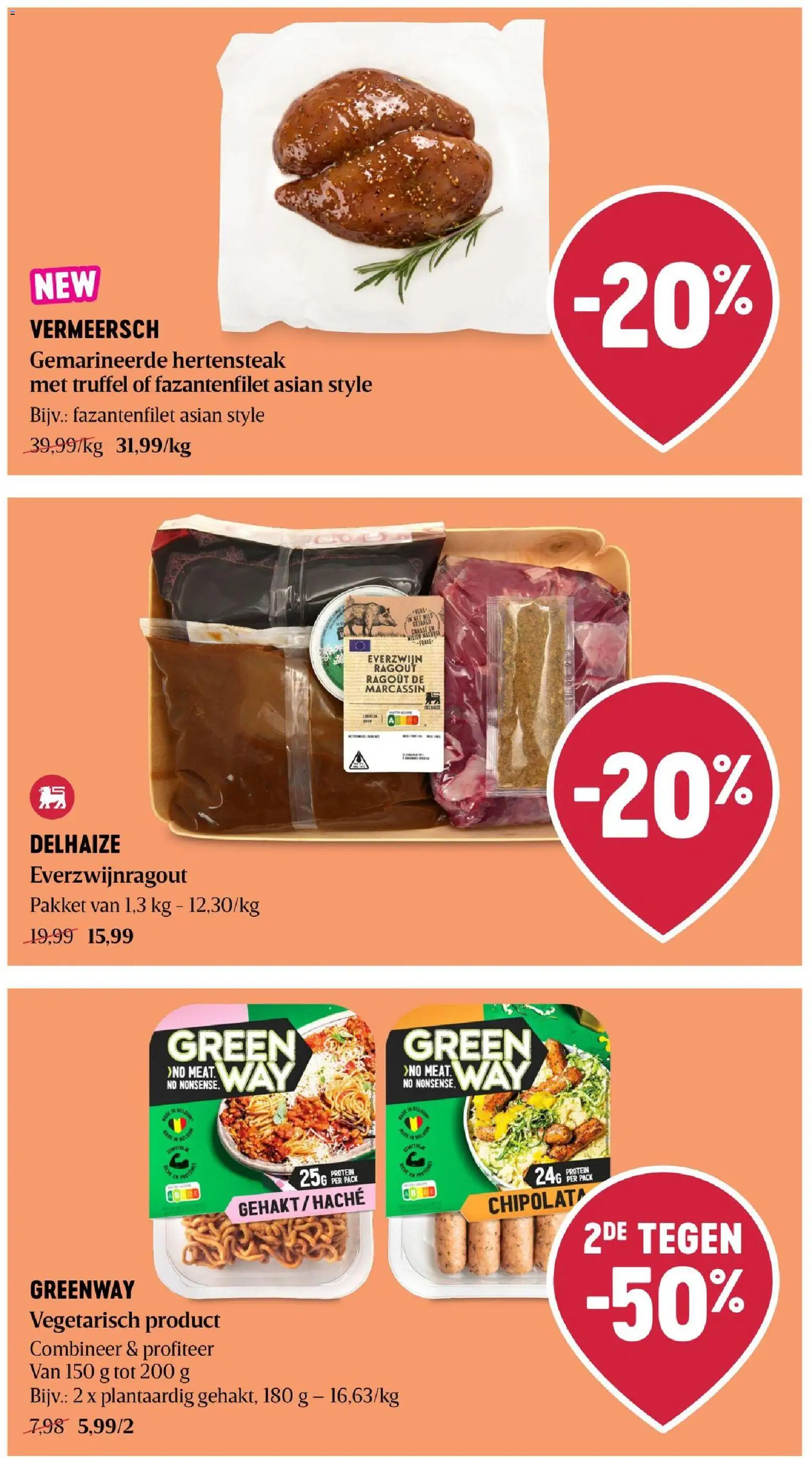 Delhaize folder Folder in België