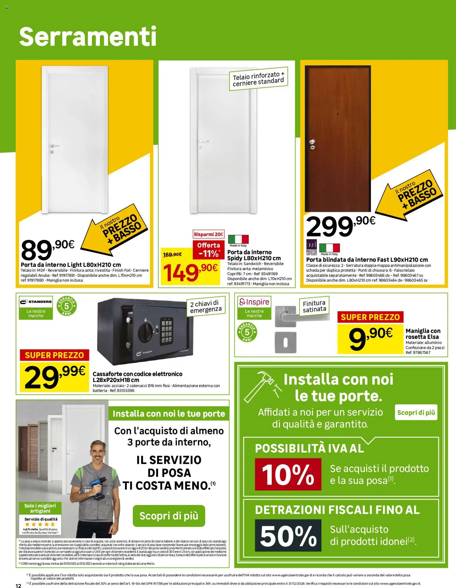 Leroy Merlin catalogo Volantino in Italy