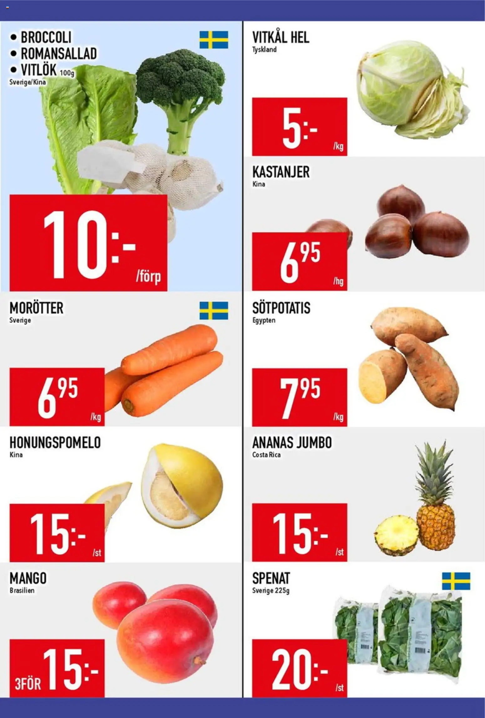 Matdax erbjudanden Reklamblad in Sverige
