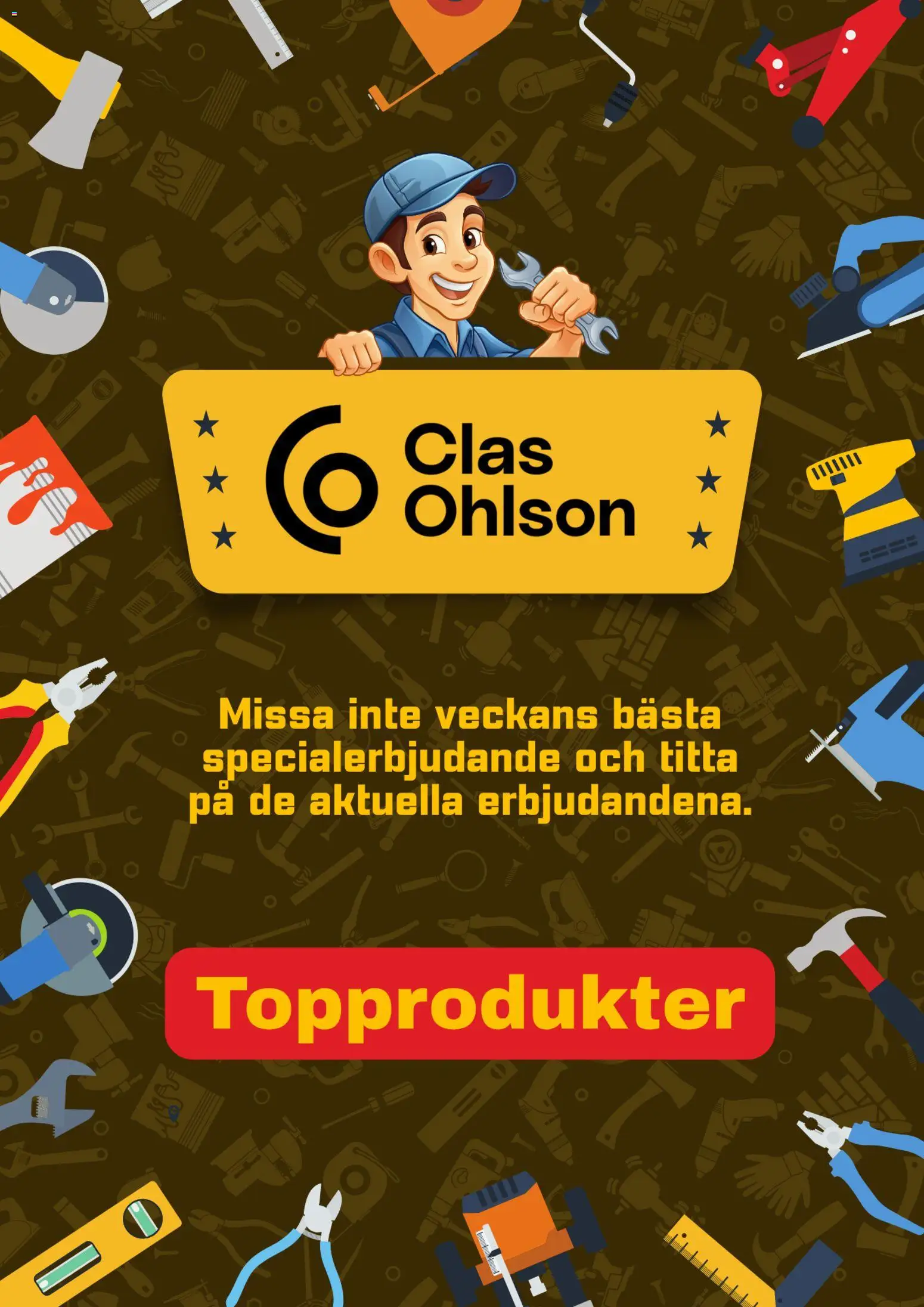 Nuvarande Clas Ohlson erbjudanden från 📣 23/06/2026 - 28/07/2026 📣 | Sverige