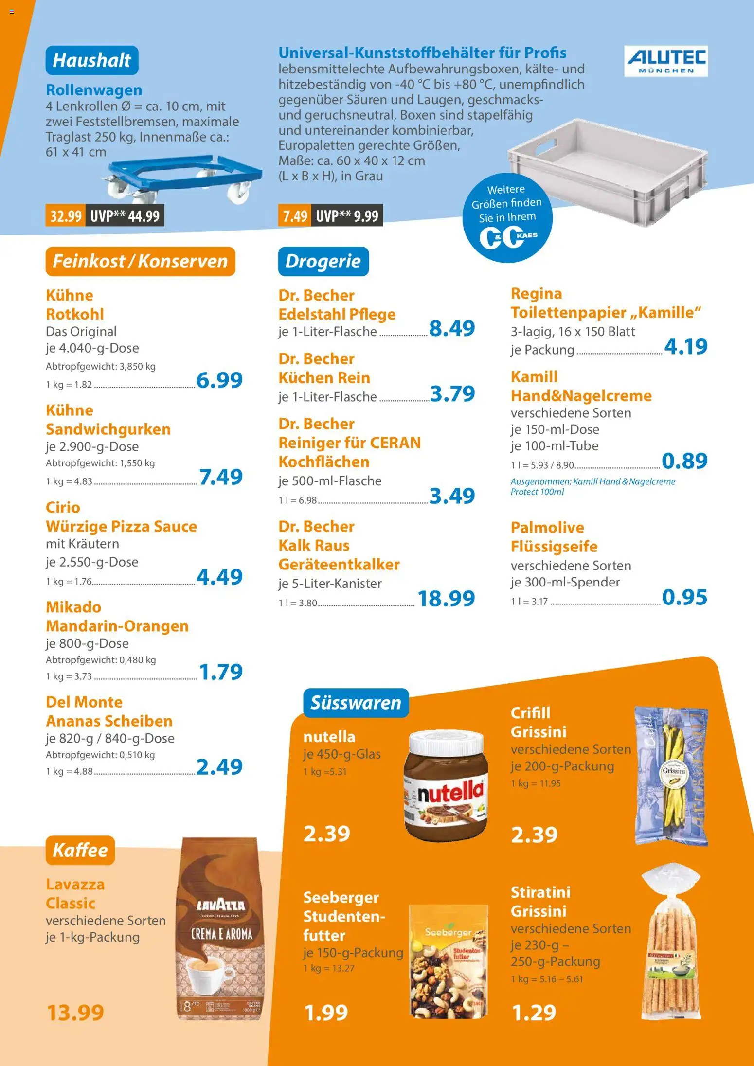 C&C Prospekt Prospekt in Deutschland
