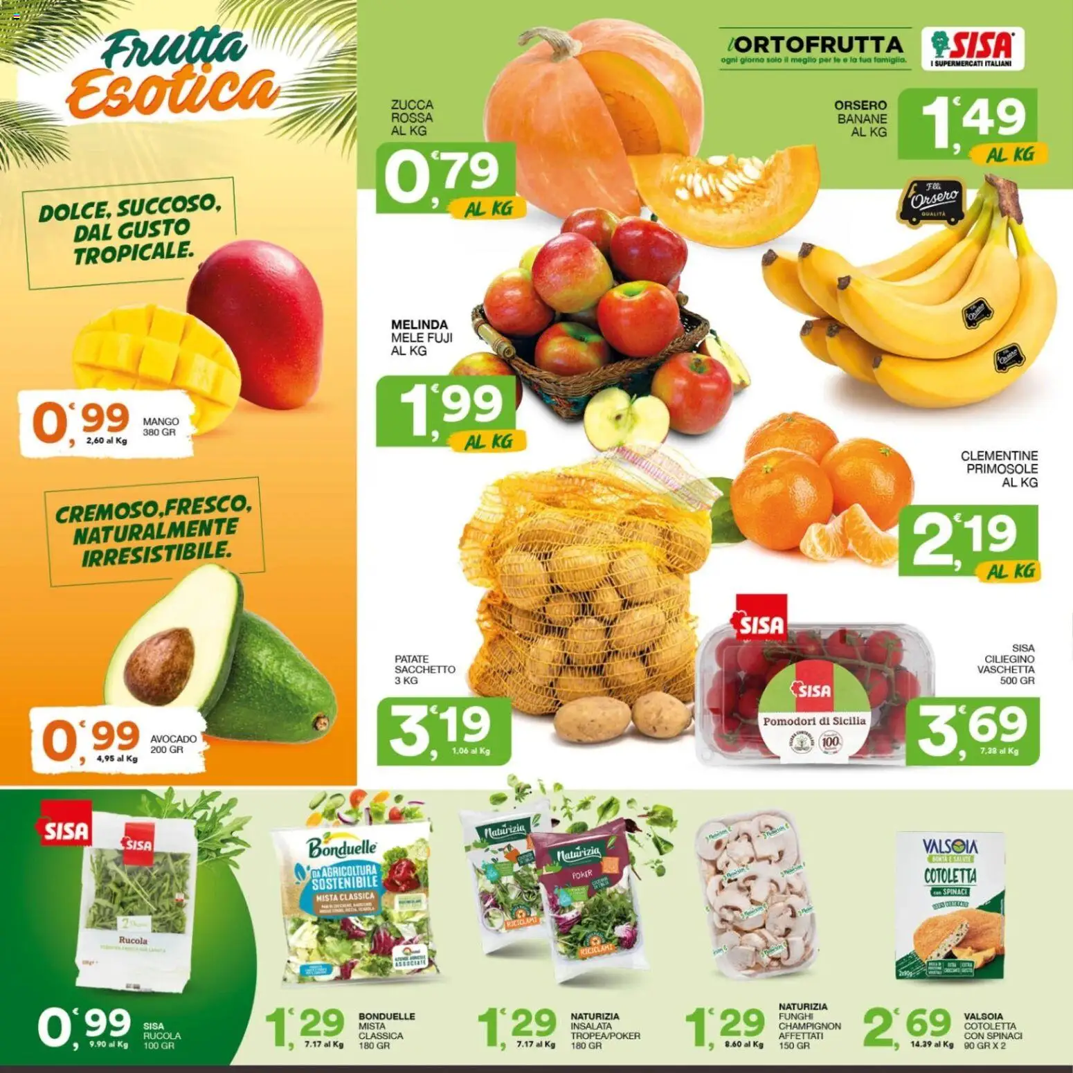 SISA volantino Volantino in Italy