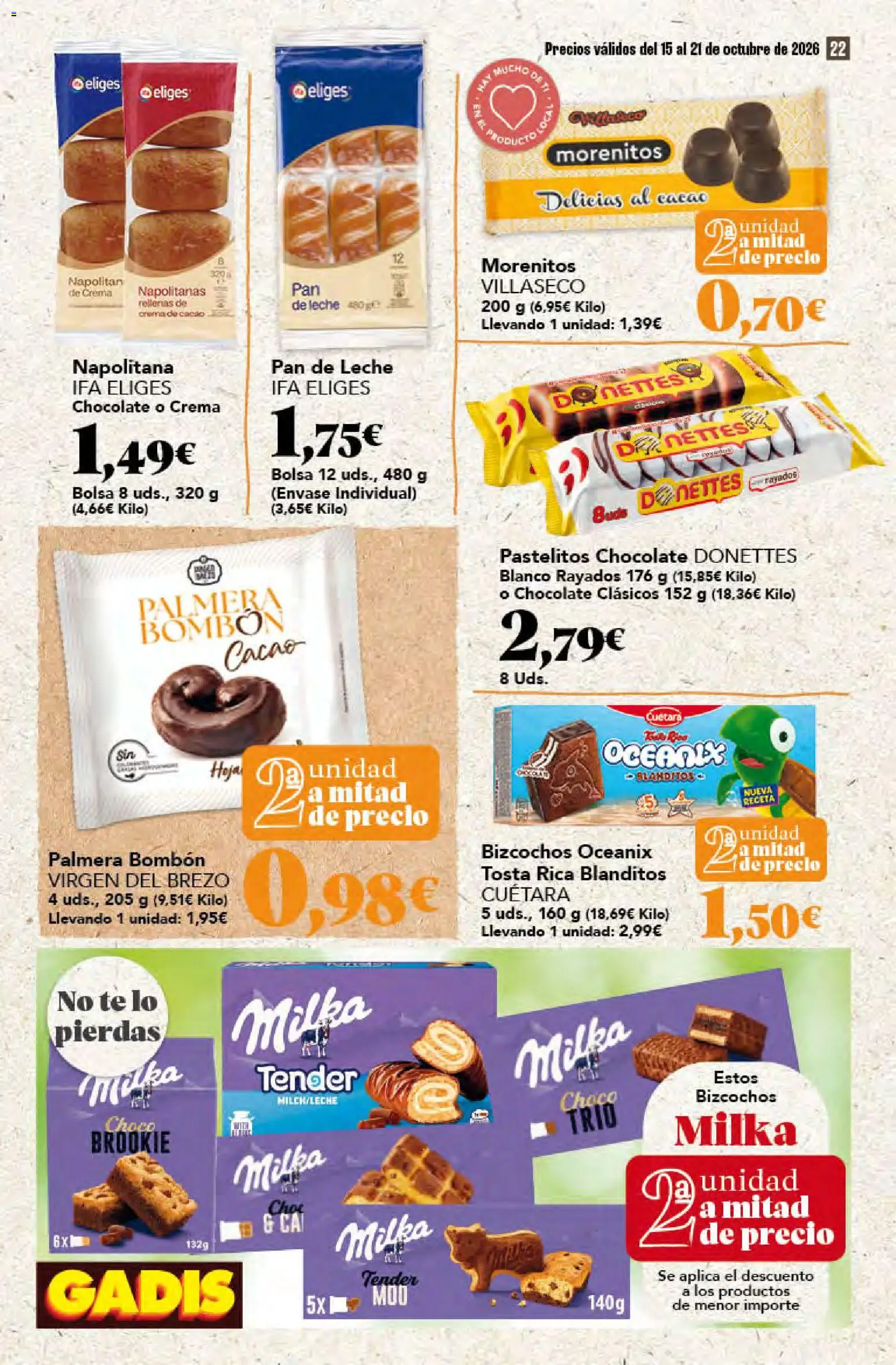 Gadis - folleto Folleto in España