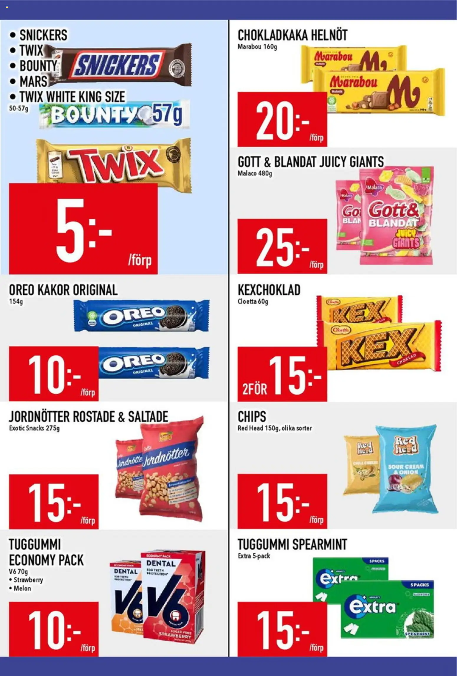 Matdax erbjudanden Reklamblad in Sverige