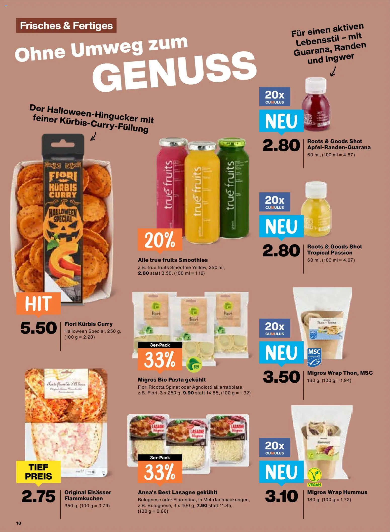 Migros aktionen Prospekt in Schweiz