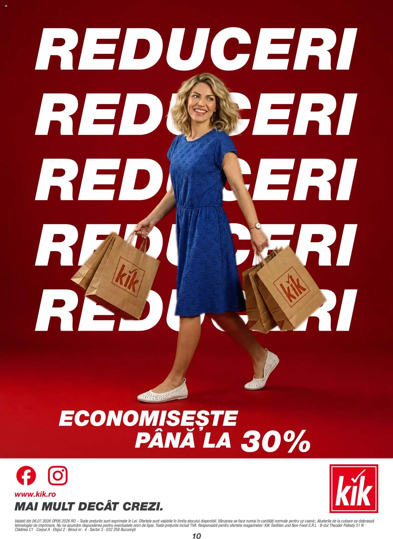 🛍️ Kik Catalog din 06.07.2026 » Descoperiți oferte exclusive și economisiți chiar azi! 💰 | România
