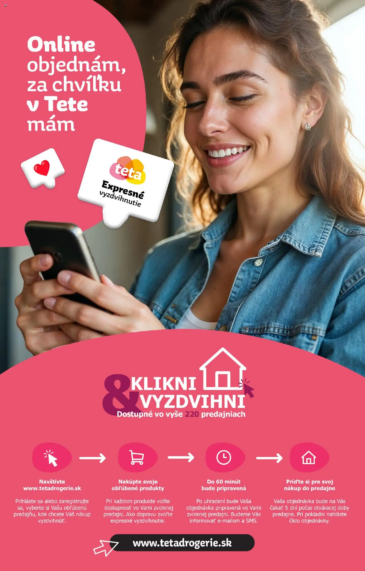 Teta drogerie leták Leták in Slovensko