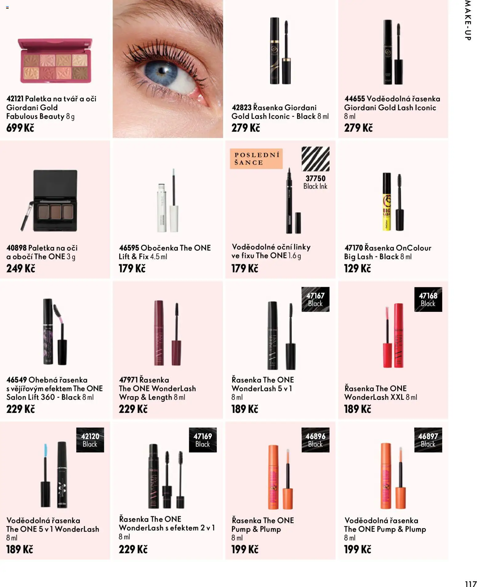 Oriflame katalog Novage+ Proceuticals Leták in Česko
