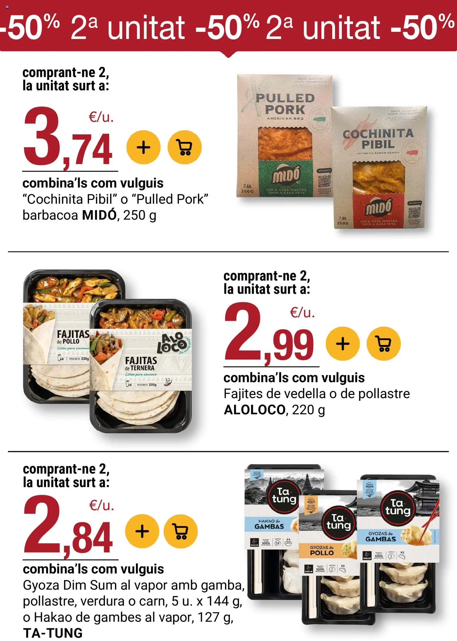Bonpreu folleto Folleto in España