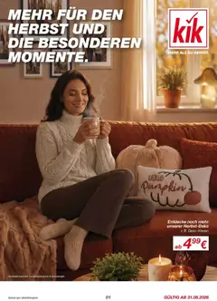 Kik Kik Mehr für den Herbst und die besonderen Momente