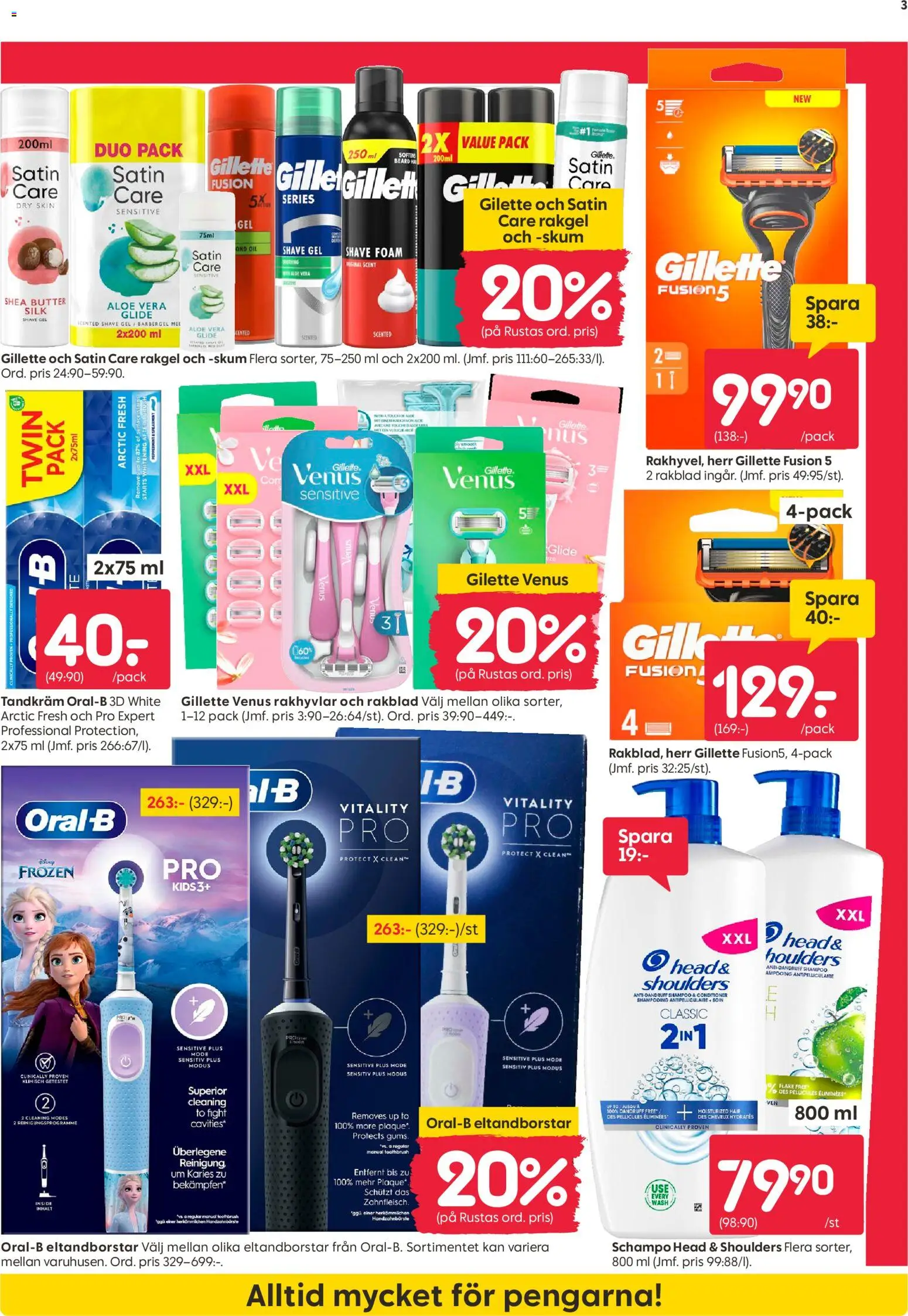 Rusta erbjudanden Reklamblad in Sverige