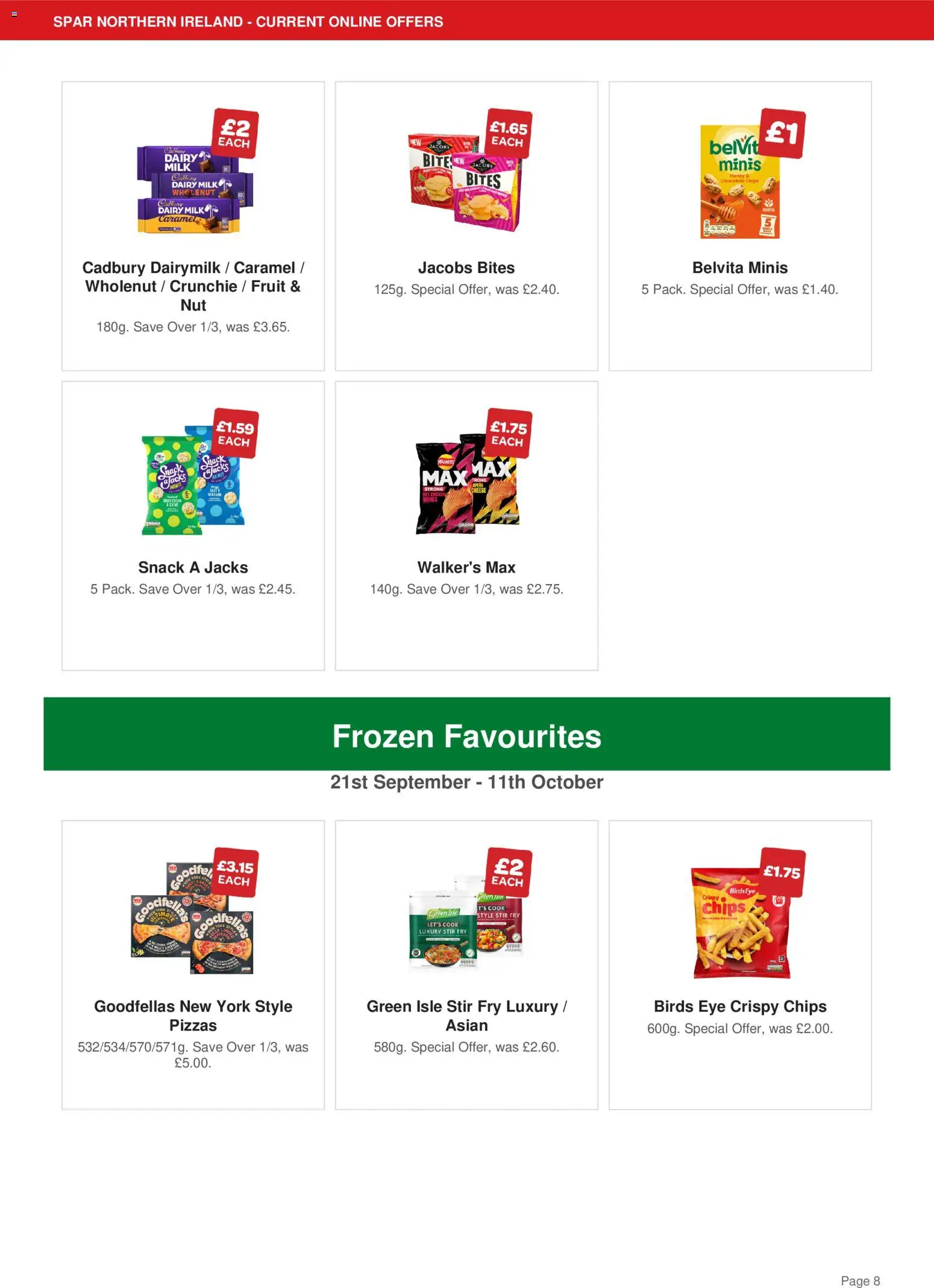 Spar - Offers Leaflet in United Kingdom