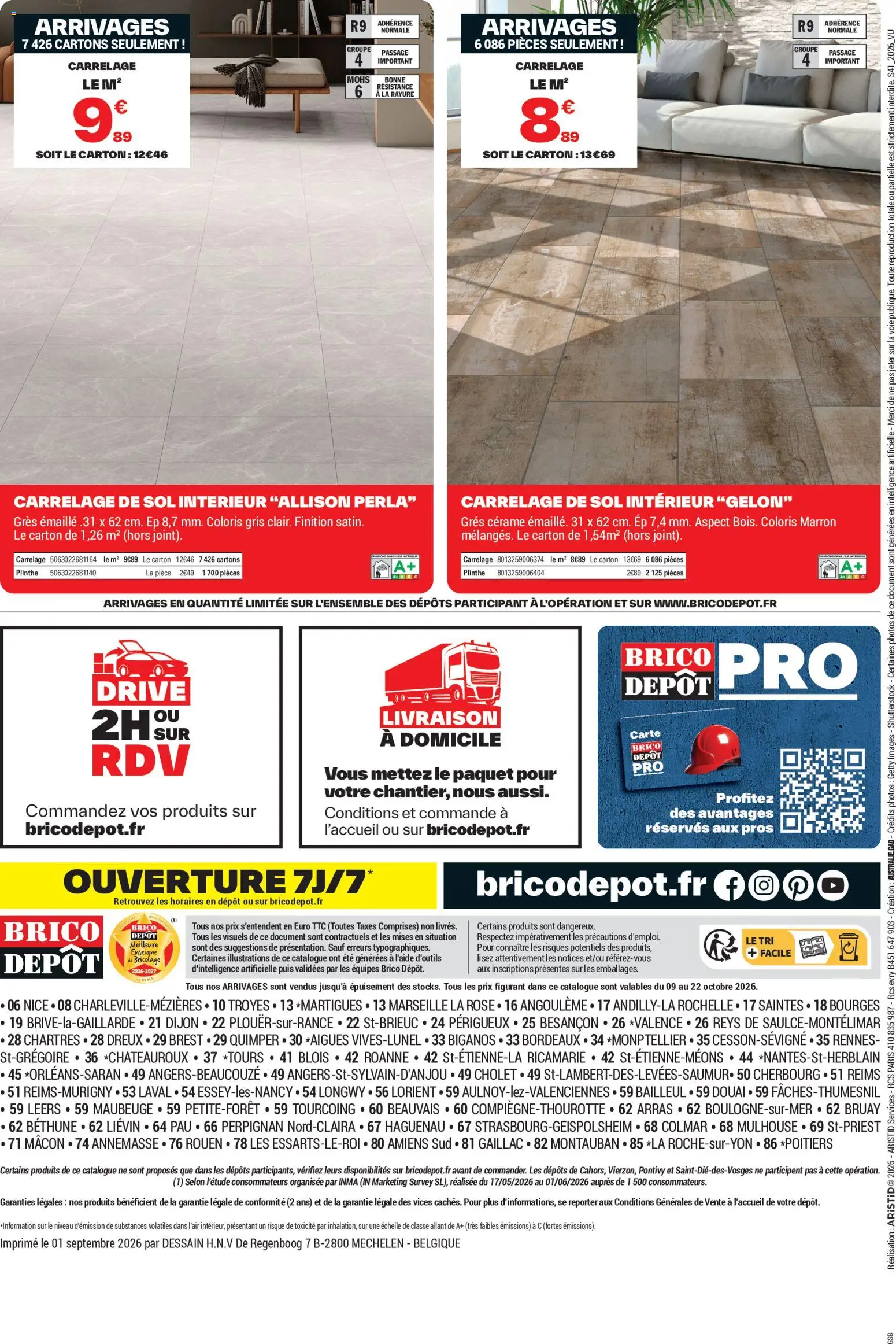 Brico Dépôt catalogue Catalogue in France