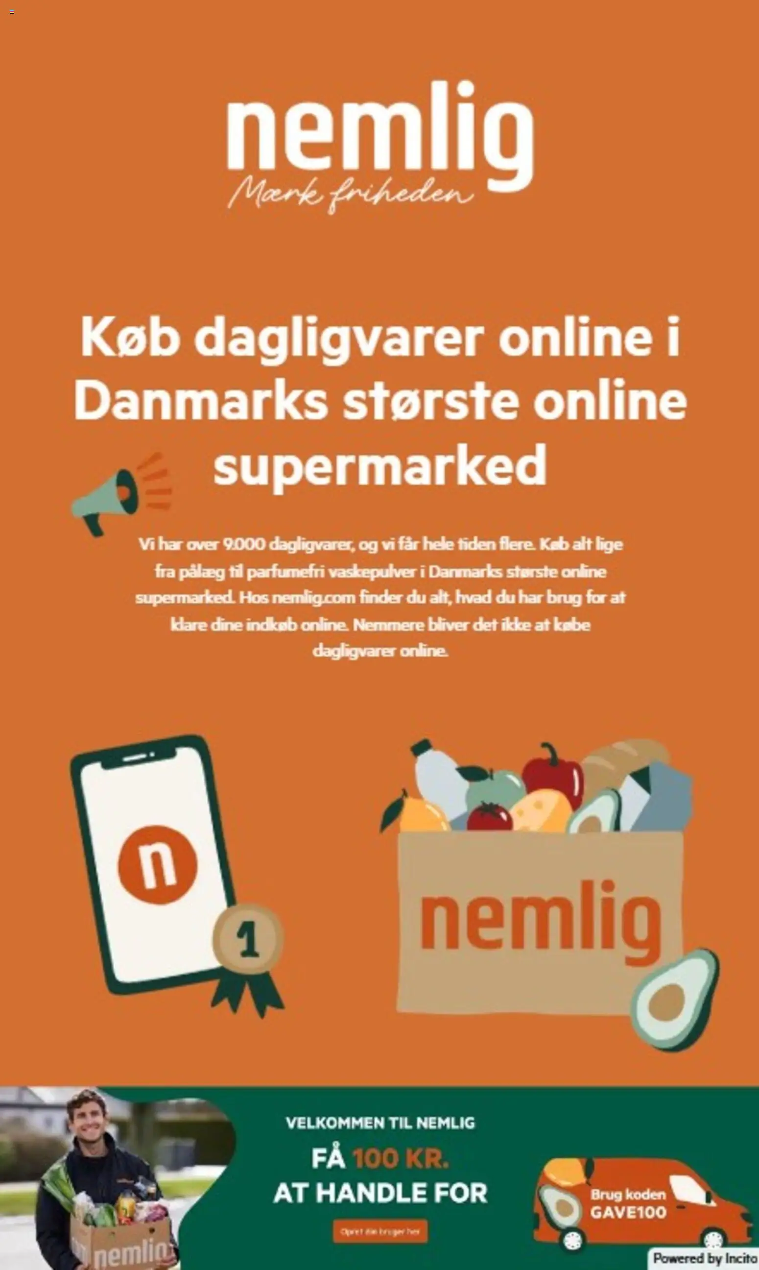 Nemlig - Tilbutsavis Tilbudsavis in Danmark