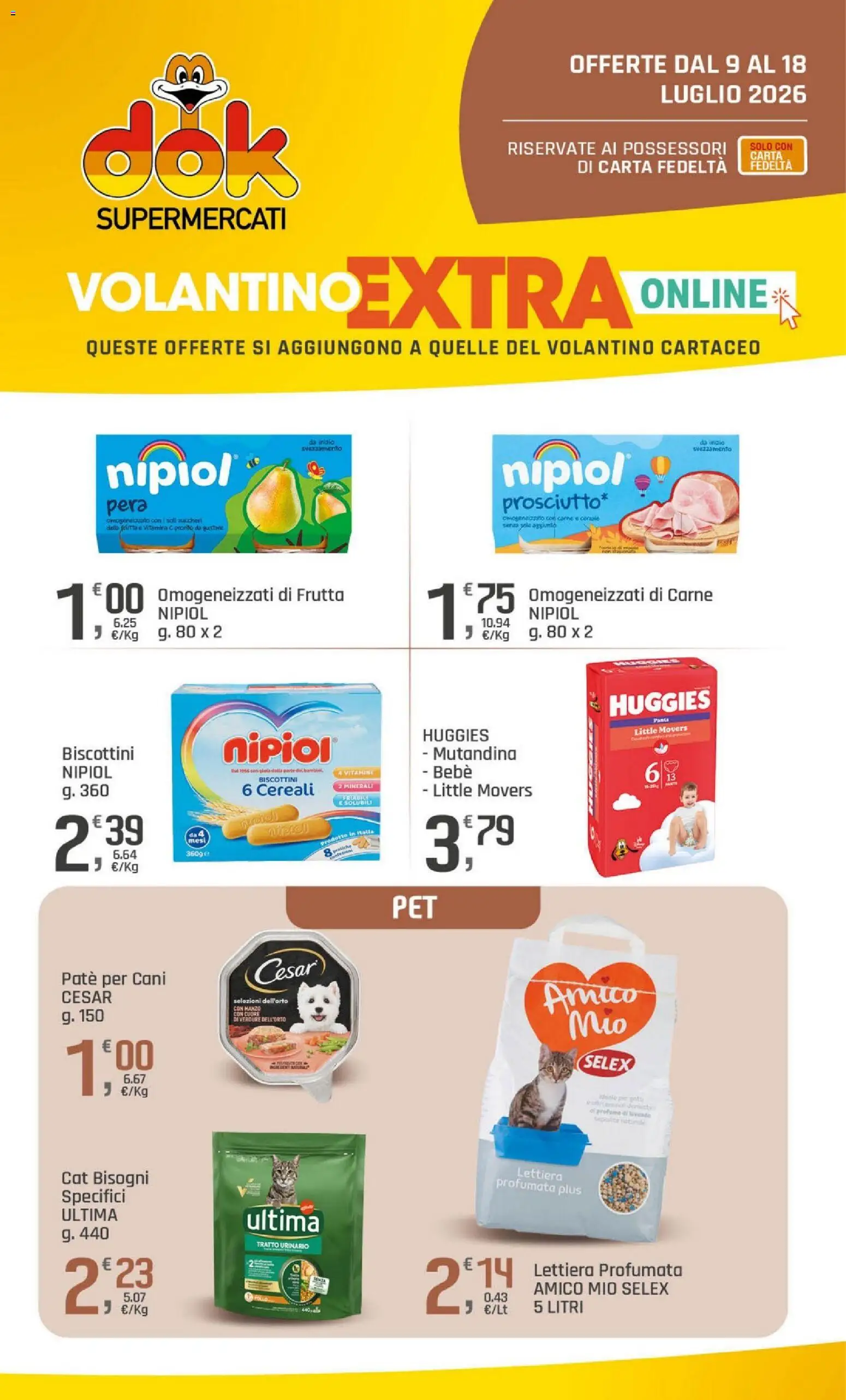 📣 Volantino DOK dal 📅 09/07/2026 - Scopri le offerte ora!🔥 | Italy