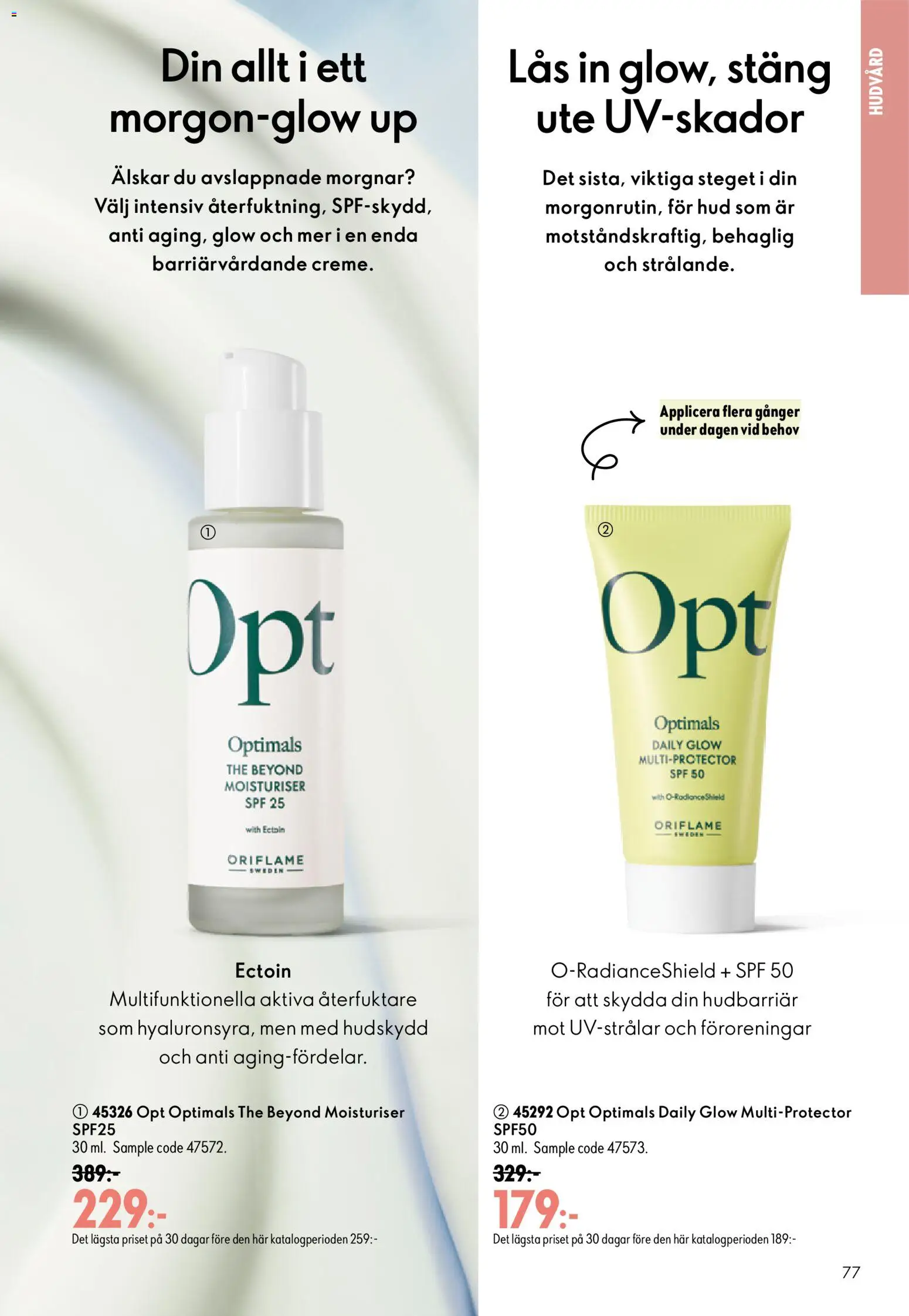 Oriflame erbjudanden 13/26 Reklamblad in Sverige