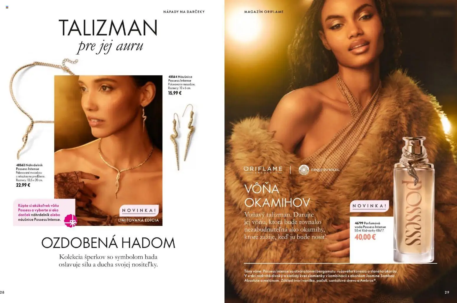 Oriflame katalóg 16 2026 Leták in Slovensko