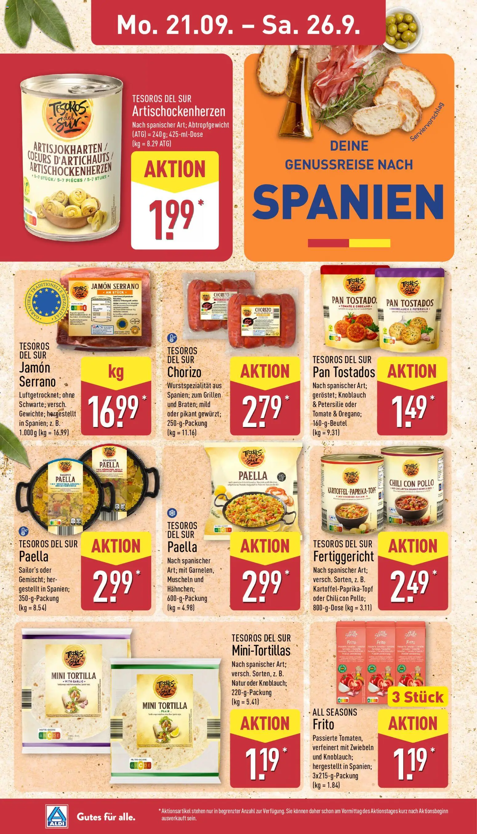 Aldi Prospekt Prospekt in Deutschland