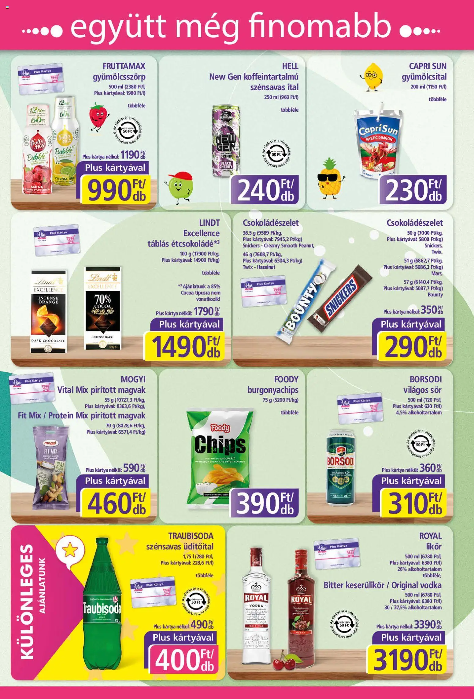 Plus Market akciós újság Akciós újság in Magyarország