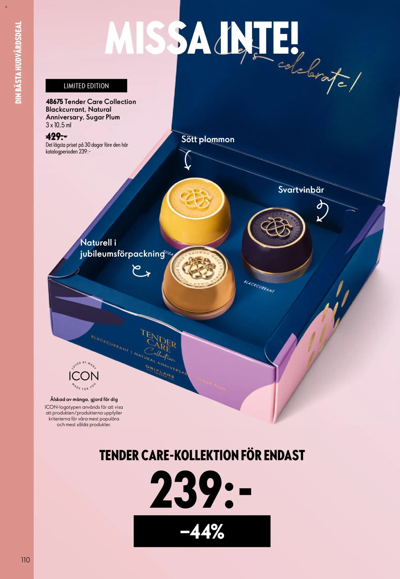 Nuvarande Oriflame erbjudanden 09/26 från 📣 24/06/2026 - 14/07/2026 📣 | Sverige