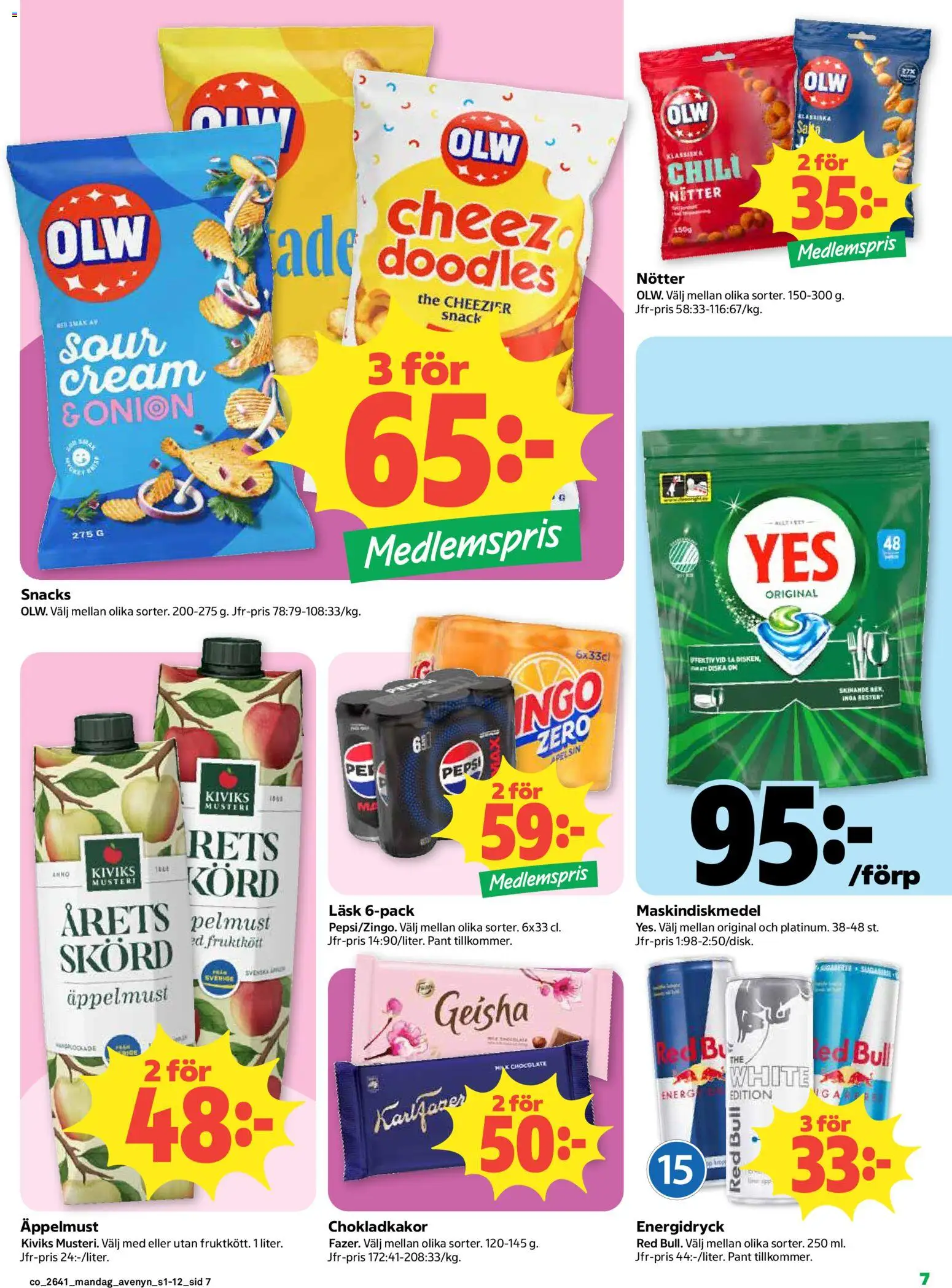 Coop erbjudanden Reklamblad in Sverige