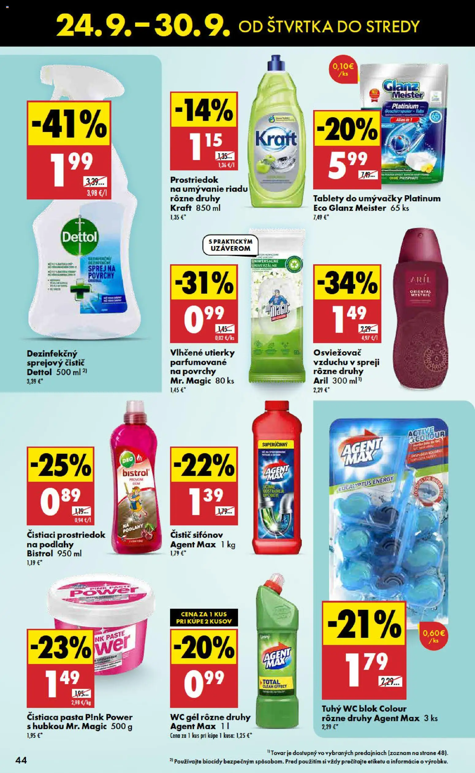 Biedronka leták Leták in Slovensko