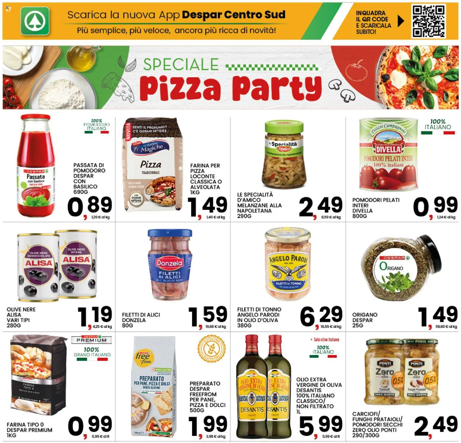 Interspar volantino Volantino in Italy