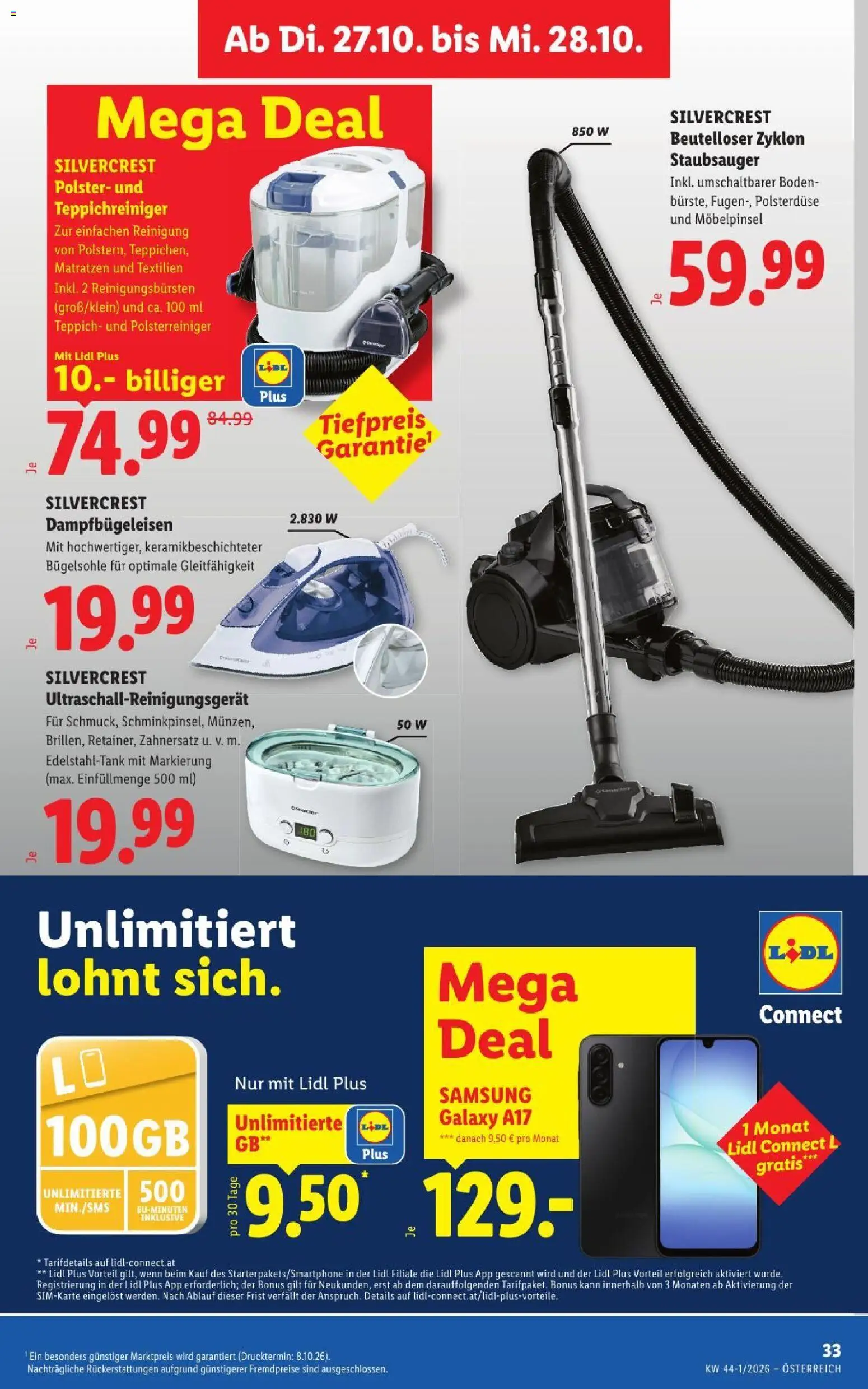Lidl Flugblatt Flugblatt in Österreich