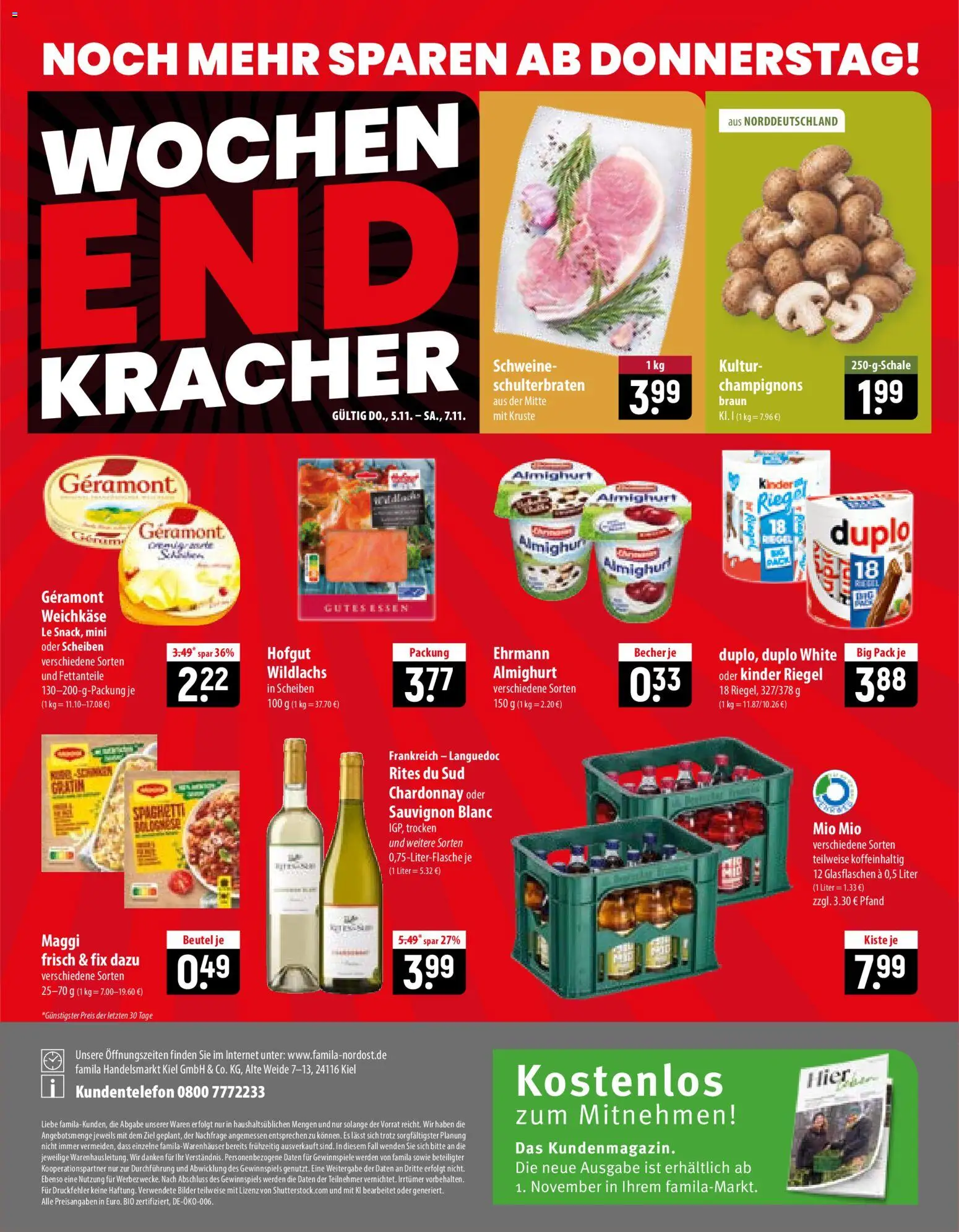 Famila Prospekt Prospekt in Deutschland