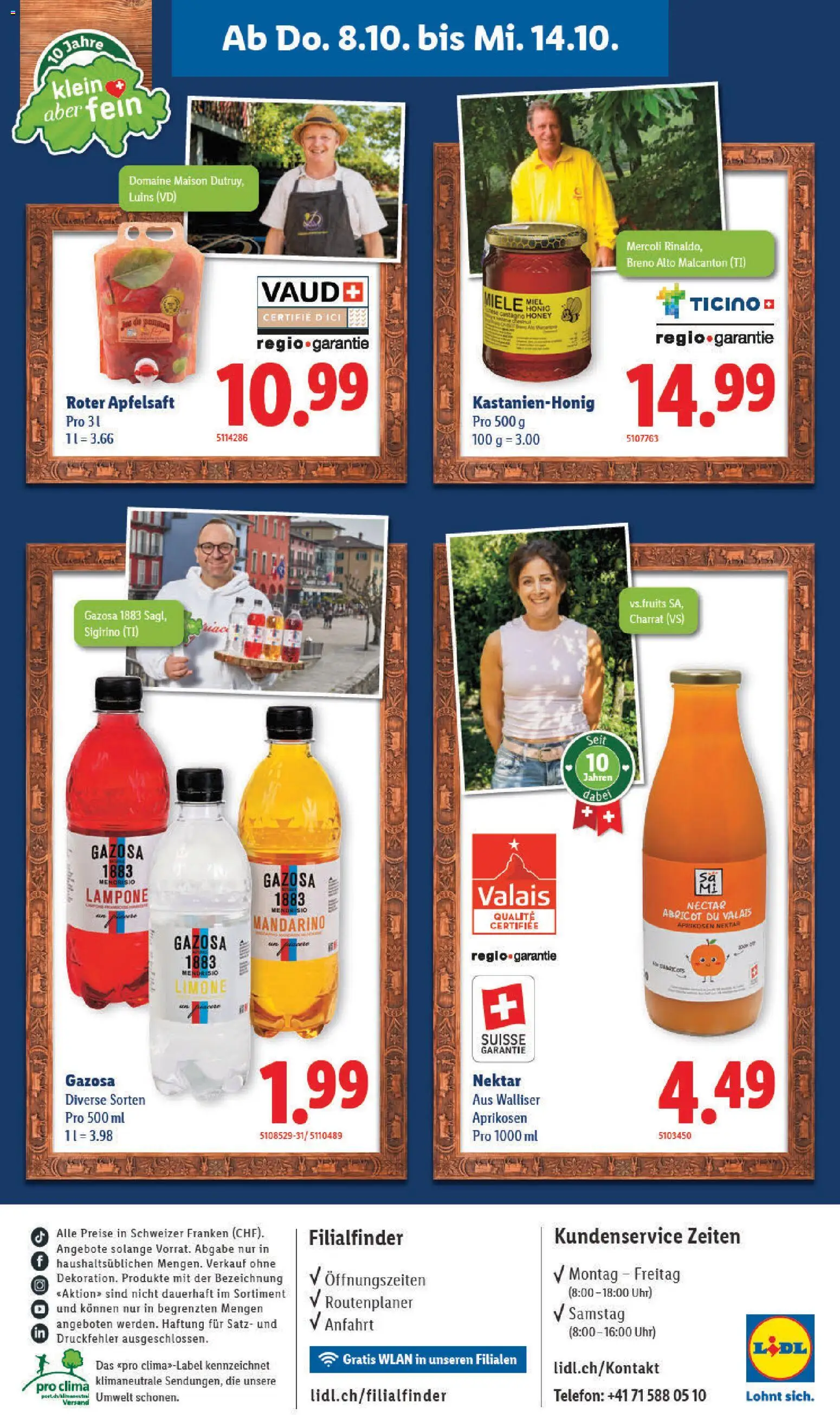 Lidl aktionen Prospekt in Schweiz