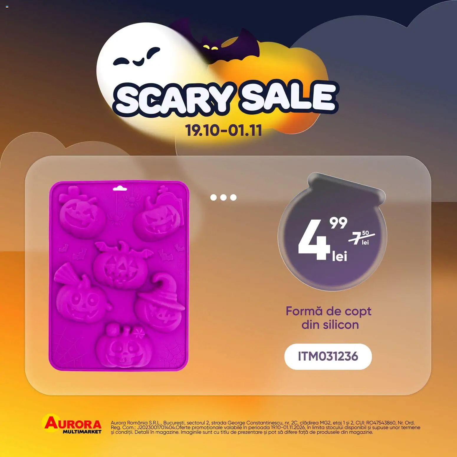 Aurora Multimarket Scary Sale Catalog in România