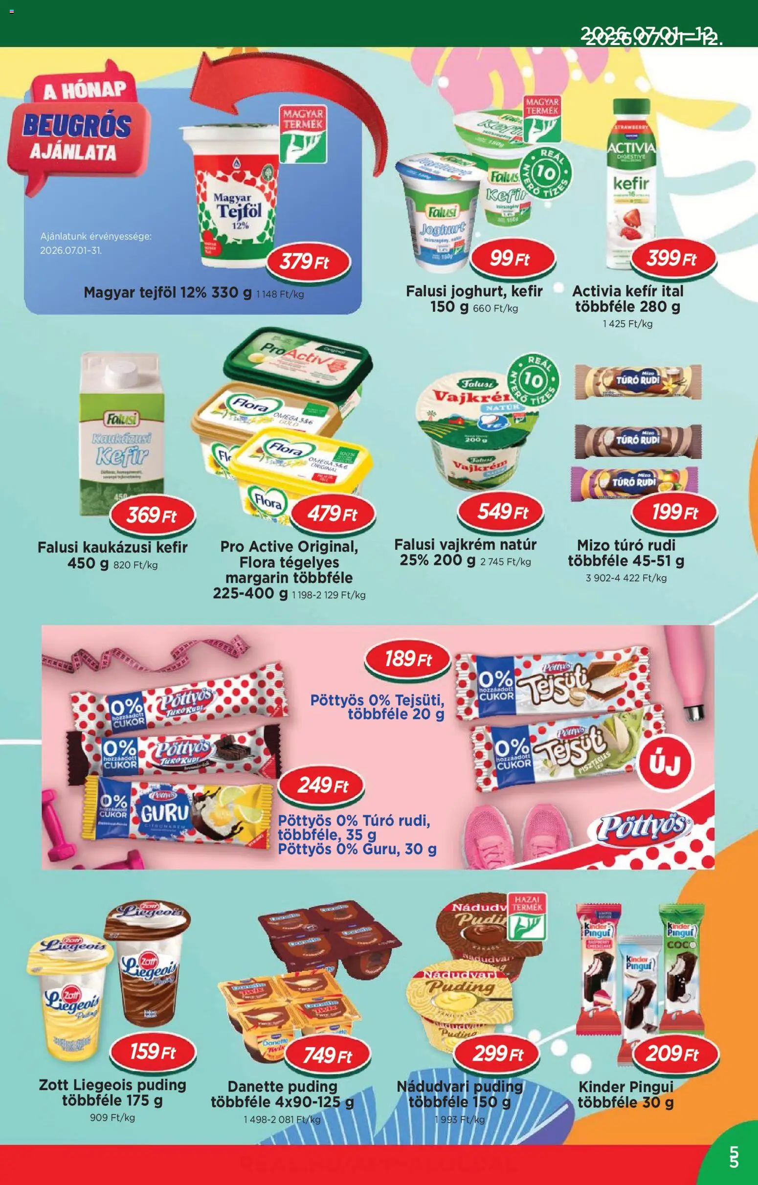 Reál Akciós Újság 2026.07.01.-tól/töl - fantasztikus ajánlatokat! 🛍️ | Magyarország