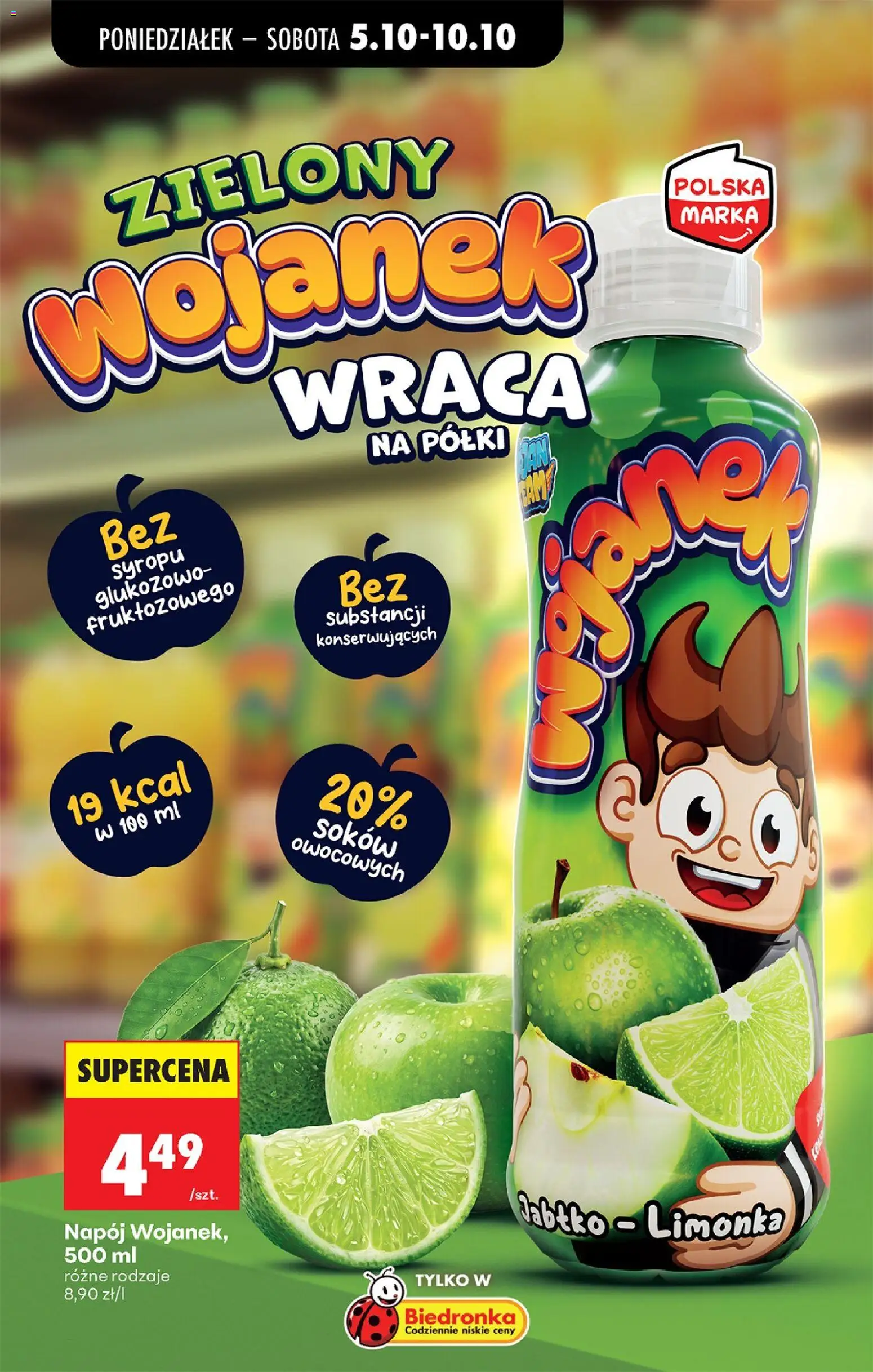 Biedronka Polsko leták - Codziennie niskie ceny Leták in Česko