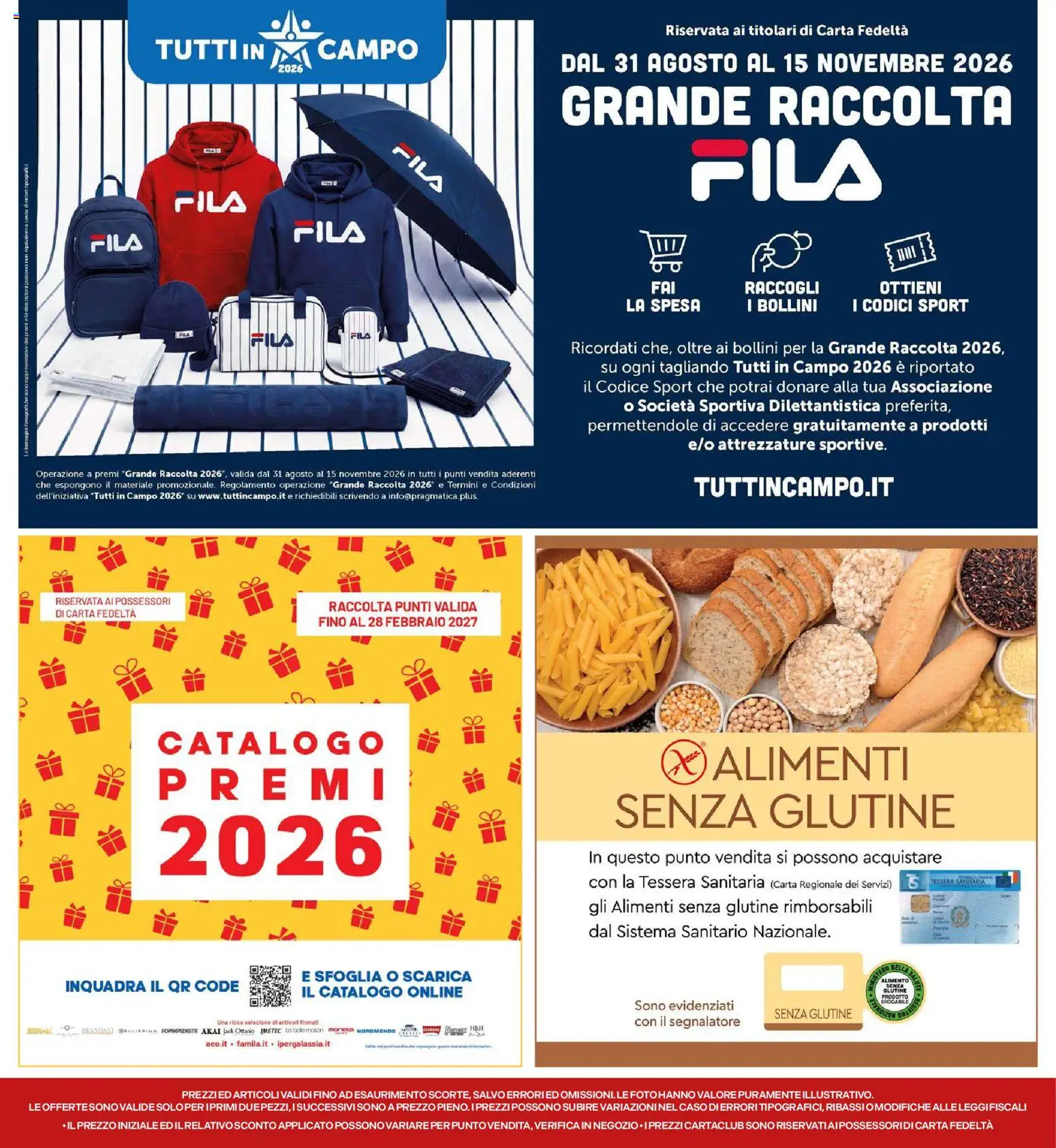 Galassia volantino Volantino in Italy
