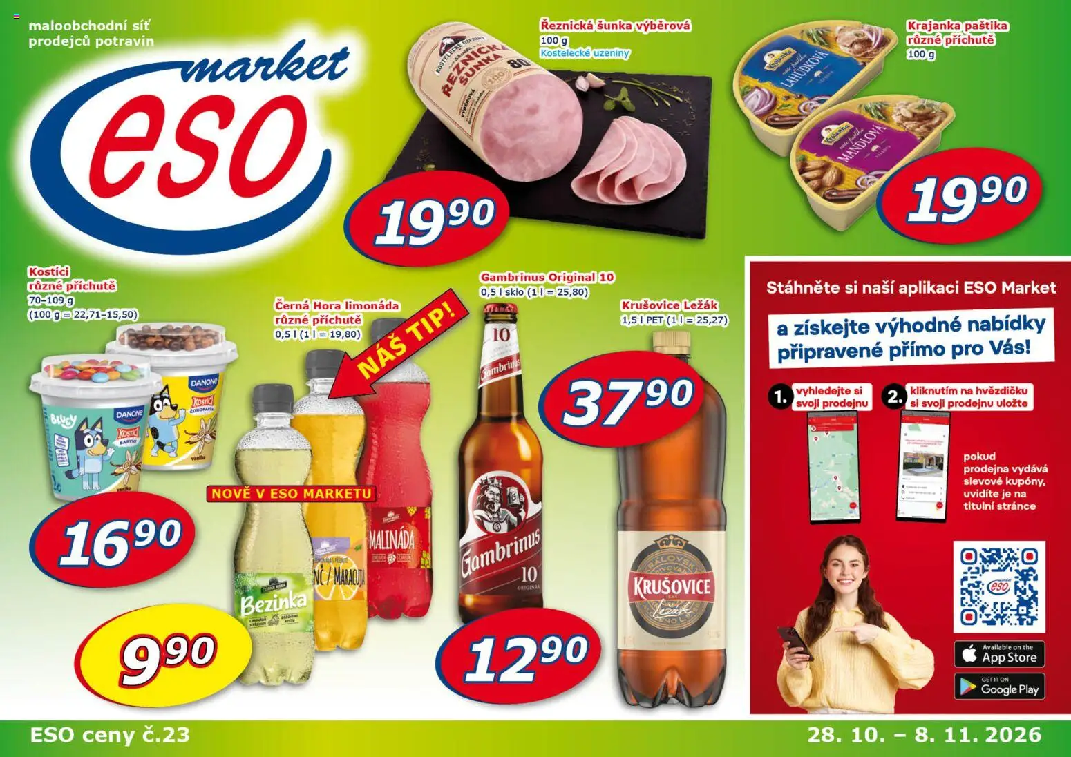 Eso market leták Leták in Česko