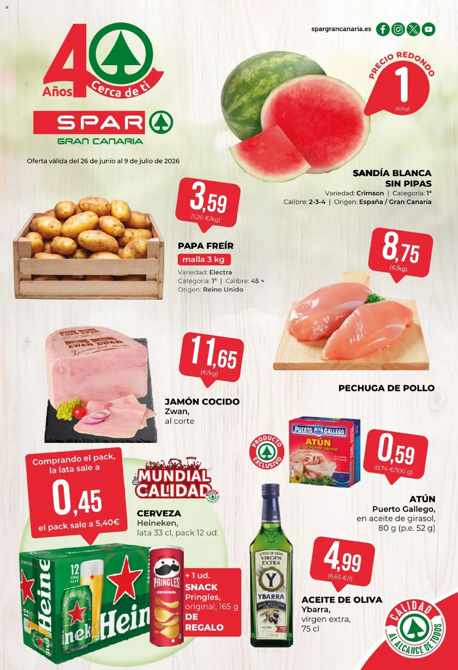 Spar folleto desde 26/06/2026 | ¿Cómo obtener un descuento limitado? ¡Ahorra hoy mismo! | España