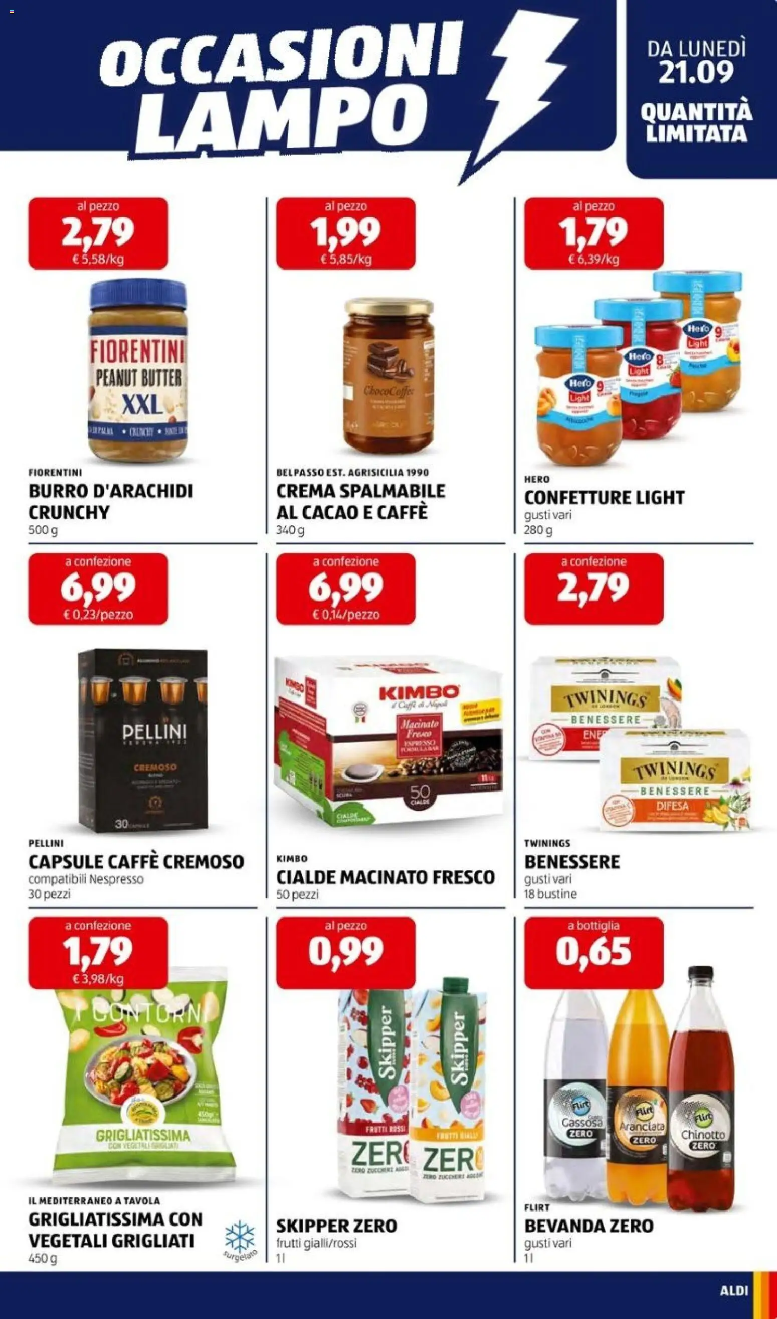 Aldi volantino Volantino in Italy